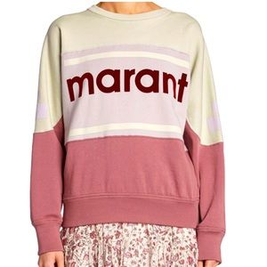 ISABEL MARANT ⚜️ 1 DAY SALE! sz S or M MOBYLI Etoile sweatshirt 36 logo SO CHIC!